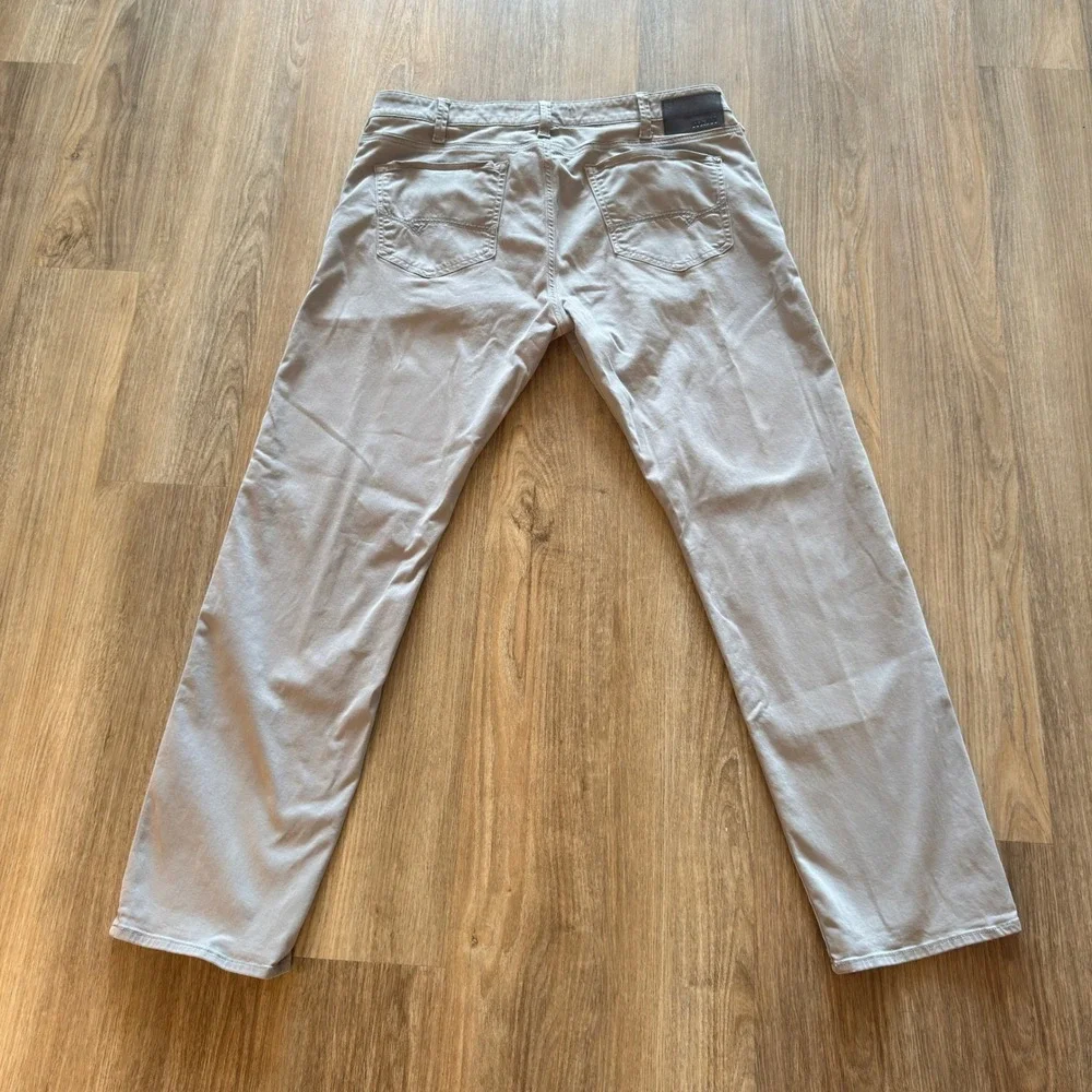 Mavi Jeans‎ Zach Straight Leg Grey Mens Pants 38x32 Stretch Cotton 453 ASU09309